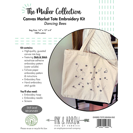 Embroidery Tote Kits     